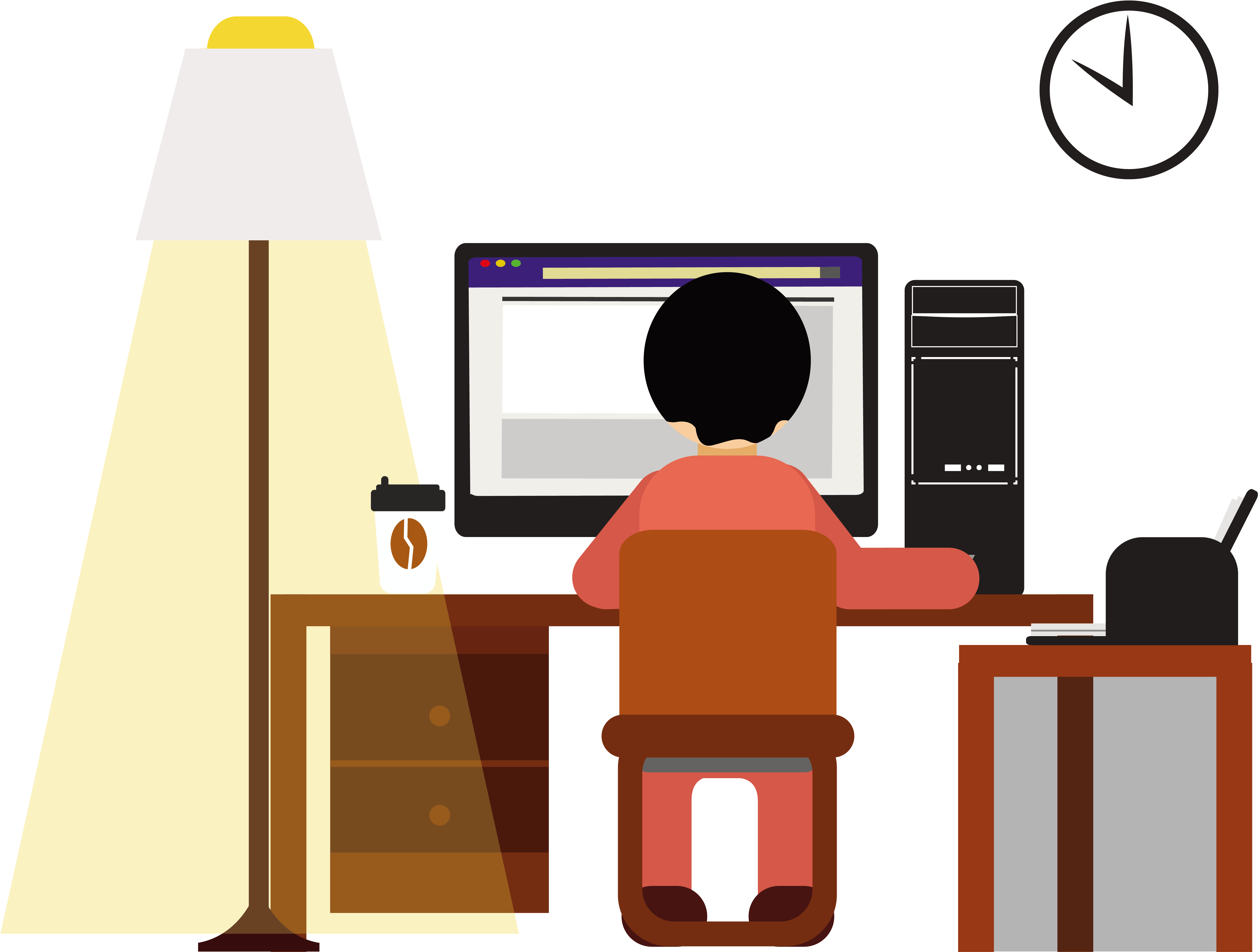 I use computer to. За компьютером иллюстрация. Человек за компьютером вектор. Человек за компьютером иллюстрация. Человечек сидит за компьютером.