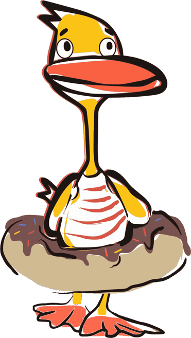 Duck Donuts Duck (371x657)