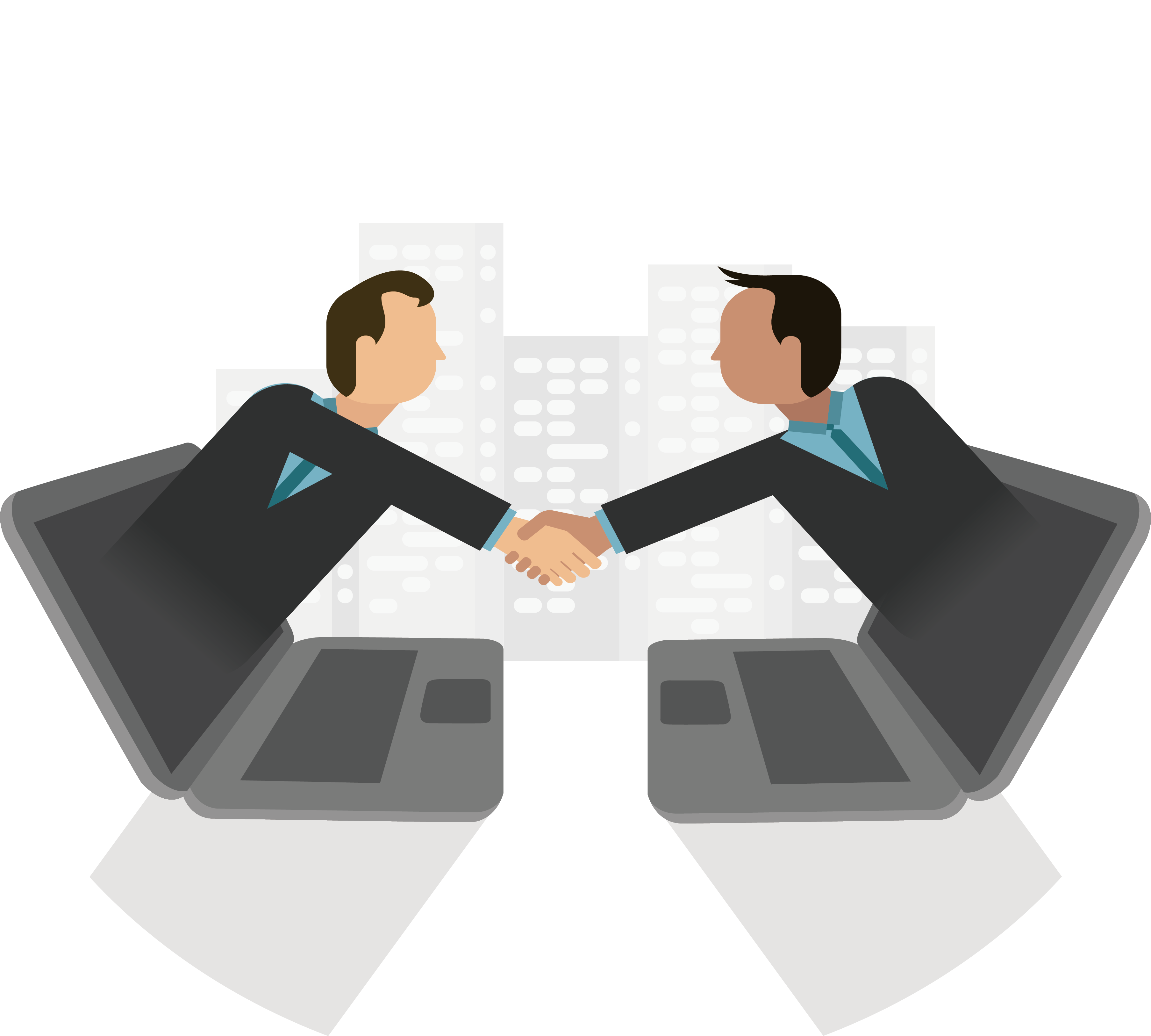 Euclidean Vector Flat Design Icon - Terceirização De Ti (3614x3252)