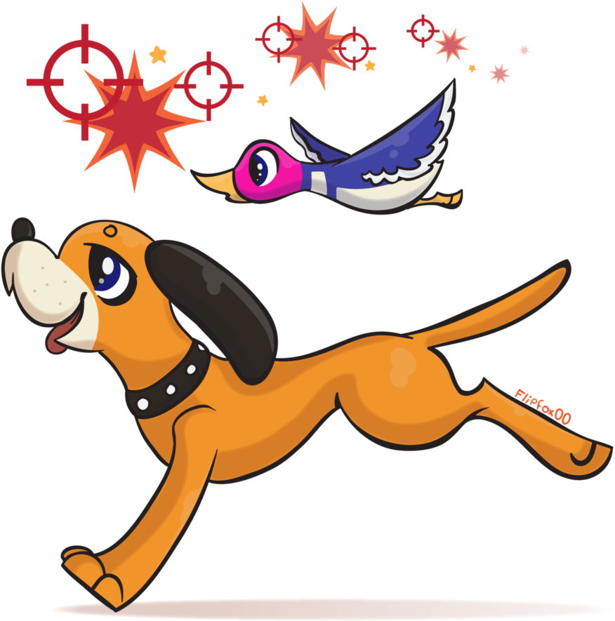 Bark Quack Boom By Flipfox00 - Duck Hunt (878x910)