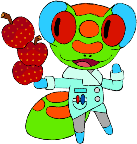 🍎 Introducing The Brilliant Dr - Animal Crossing: New Leaf (500x526)