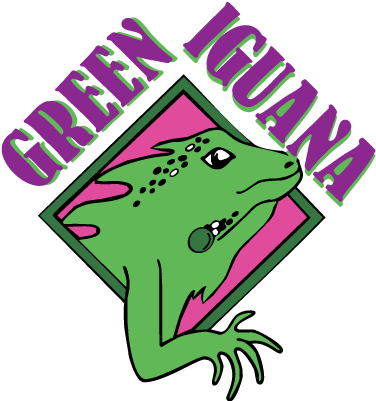 Green Iguana Clipart Tuko - Green Iguana Bar And Grill (376x401)