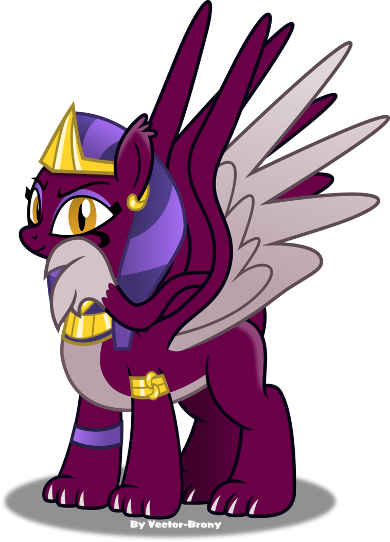 Sphinx By Vector-brony - Mlp Hippogriff Vector (758x1053)