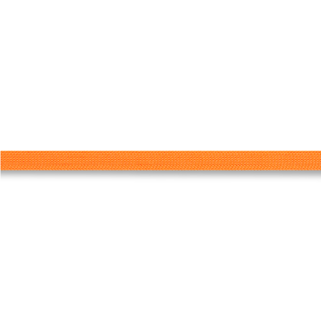 Strikket Bånd Neon Orange 6mm - Strikket Bånd Neon Orange 6mm (800x800)