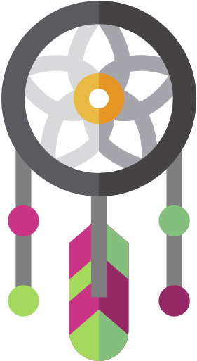 Dreamcatcher Free Icon - Icono De Atrapasueños Png (512x512)