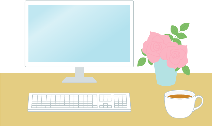 デスクトップパソコン - Desktop Computer (700x490)