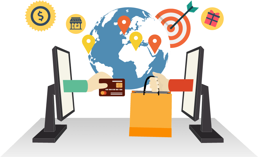 Ecommerce Online Shopping Png (900x628)