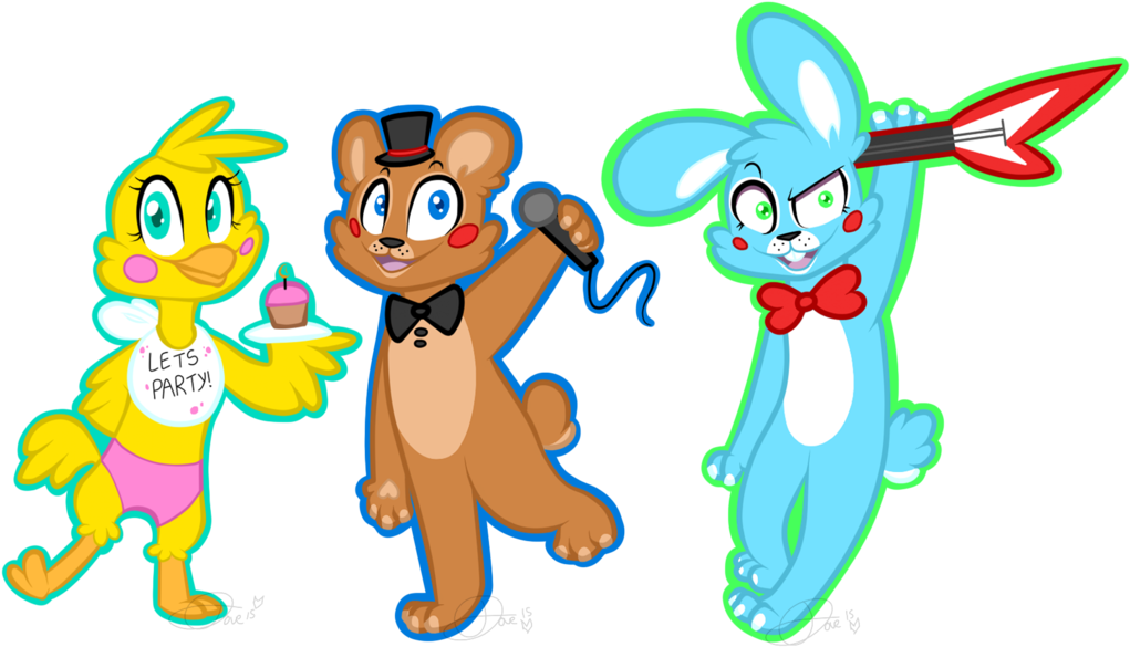 New And Improved Freddy Fazbear's By Ask The 5naf Crew - Cartoon (1024x602)