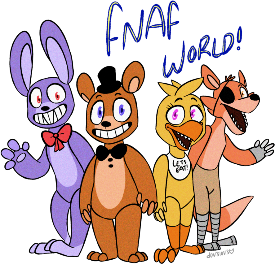 Smol Worl By Ask The 5naf Crew - Hyphen (894x894)