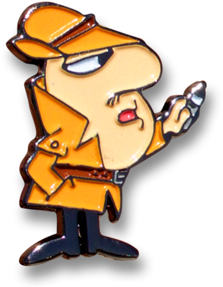 Street Inspector Pin Pin Hearse One - Cartoon (482x600)