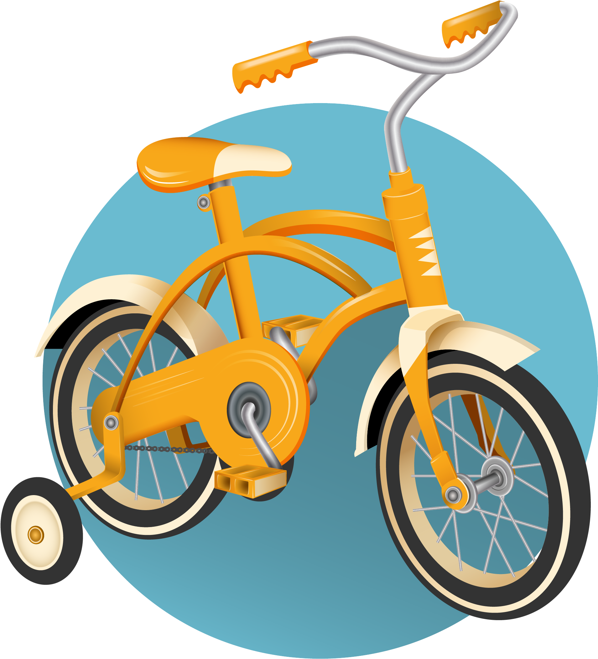 Training Wheels Bike Logo - Training Wheels Bike Logo - (2292x2292) Png