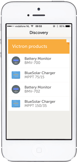 Victron Connect App Screenshot 01 Discovery - Iphone (1000x1000)