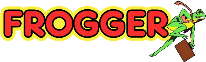Xbox Live Arcade Logo Png - Frogger Game Logo (674x207)