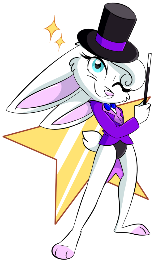 Maxine The Magical Rabbit By Melodyclerenes - Rabbit (684x1168)