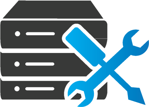 Break / Fix And Contract Options Available - Server Maintenance Icon (500x500)