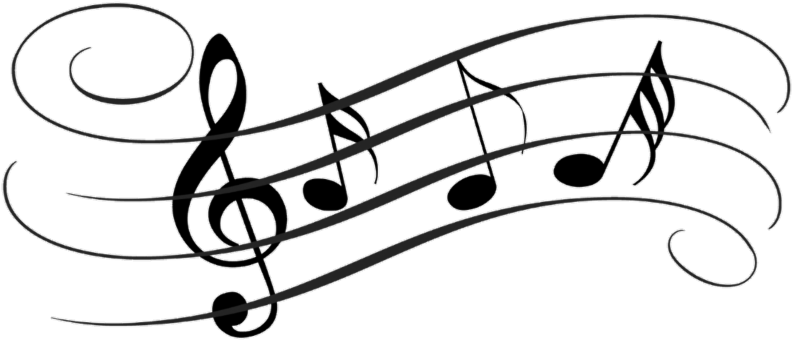 Summer Services At Six - Music Notes Transparent Background (800x360)