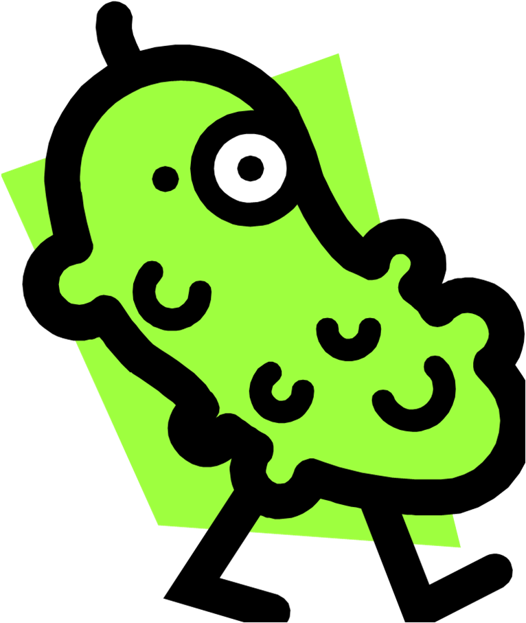 Pickle Clipart Animated - Pickle (767x916)