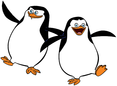 Penguins - Животные Из Мультиков Мадагаскар (485x357)