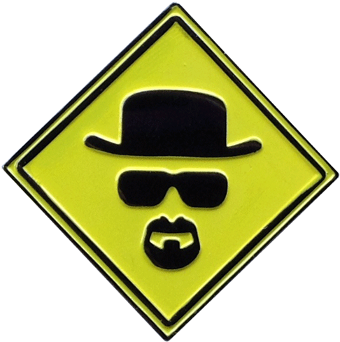 Heisenberg Ball Marker & Hat Clip - Alternative Breaking Bad Posters (500x500)