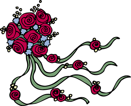 Rosa, Flores, Floral, Rose, Blossom - Flower (417x340)