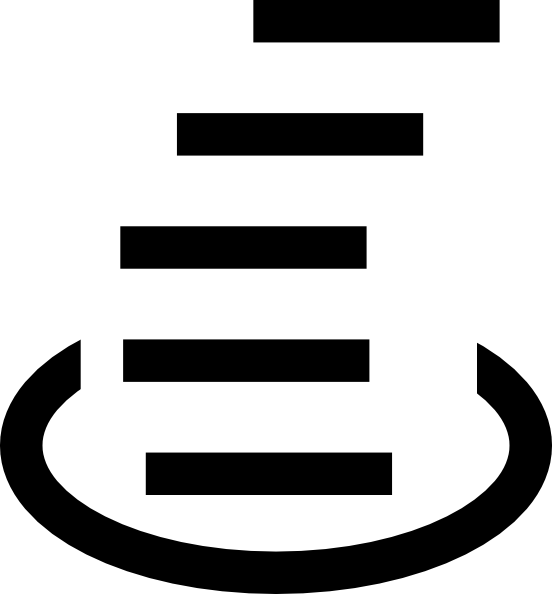 This Free Clip Arts Design Of Japanese Map Symbol Crater - Crater Symbol (552x594)