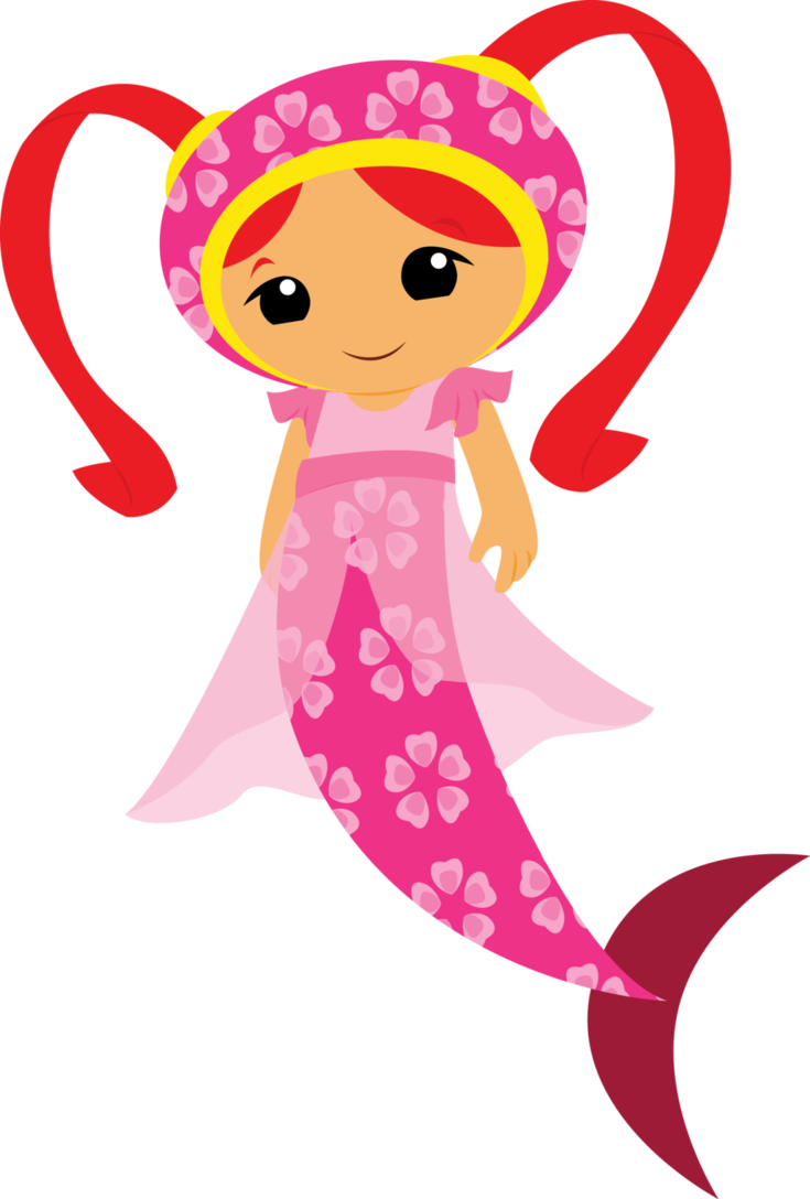 Mermaid Milli By Chameleoncove - Team Umizoomi Geo Mermaid (735x1088)