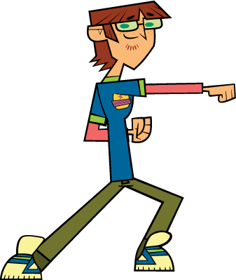 Harold Is Off Totaldramaction He Is A Nerd - Total Drama Island Cast Harold (337x399)