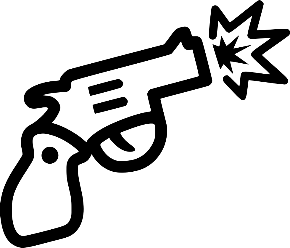 Firing Gun Comments - Gun Png Icon (980x838)