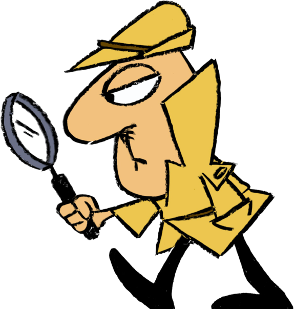 Inspector Clouseau Cartoon Atom Ant Comics Clip Art - Cartoon Inspector (574x603)