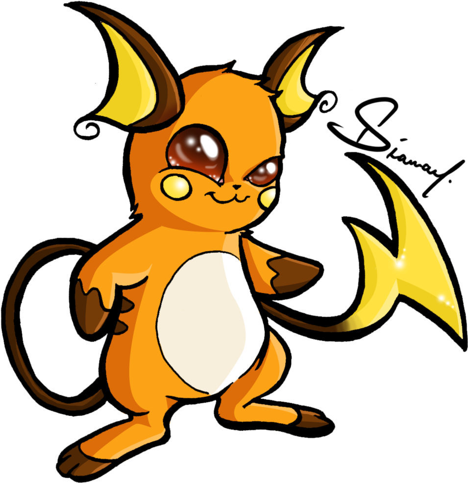 Deviantart Red Fox Raichu Clip Art - Raichu (1024x1027)