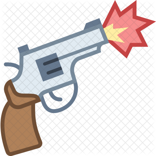 Firing Gun Icon - Military (512x512)