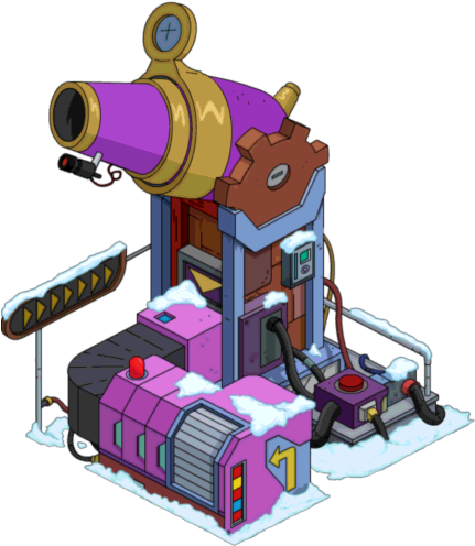 Elf Canon - Cartoon (432x515)