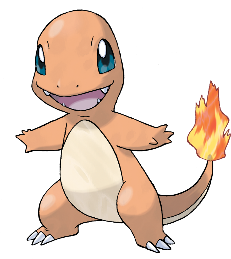 004charmander - Pokemon Charmander Png (882x989)