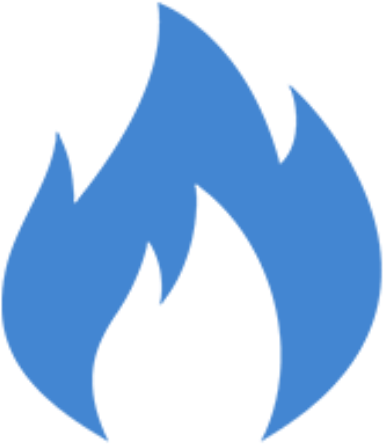 Ignite Your Business - Black And White Fire Emoji (512x512)