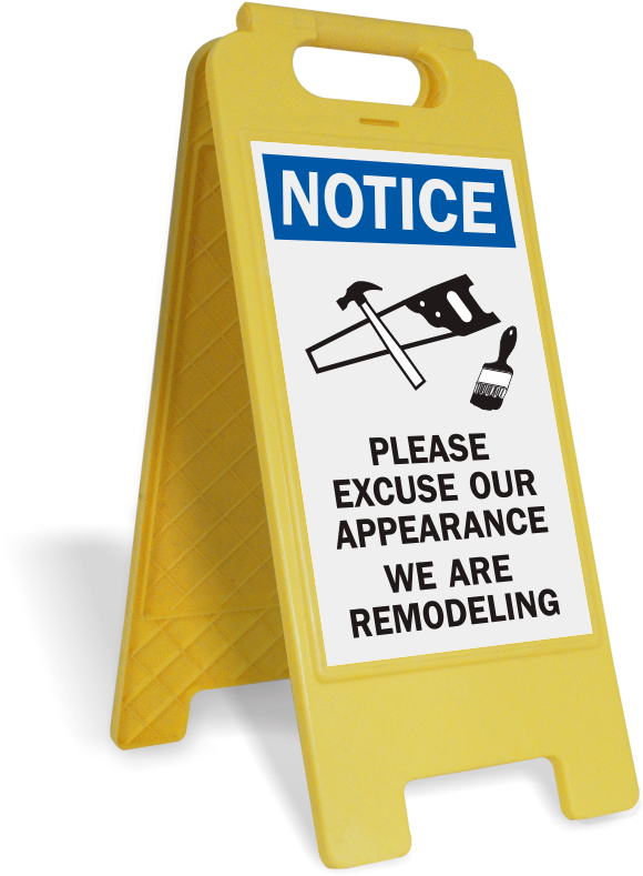 Please Excuse Our Mess We Are Under Construction Clipart - Lap Swimming Sign (800x800)