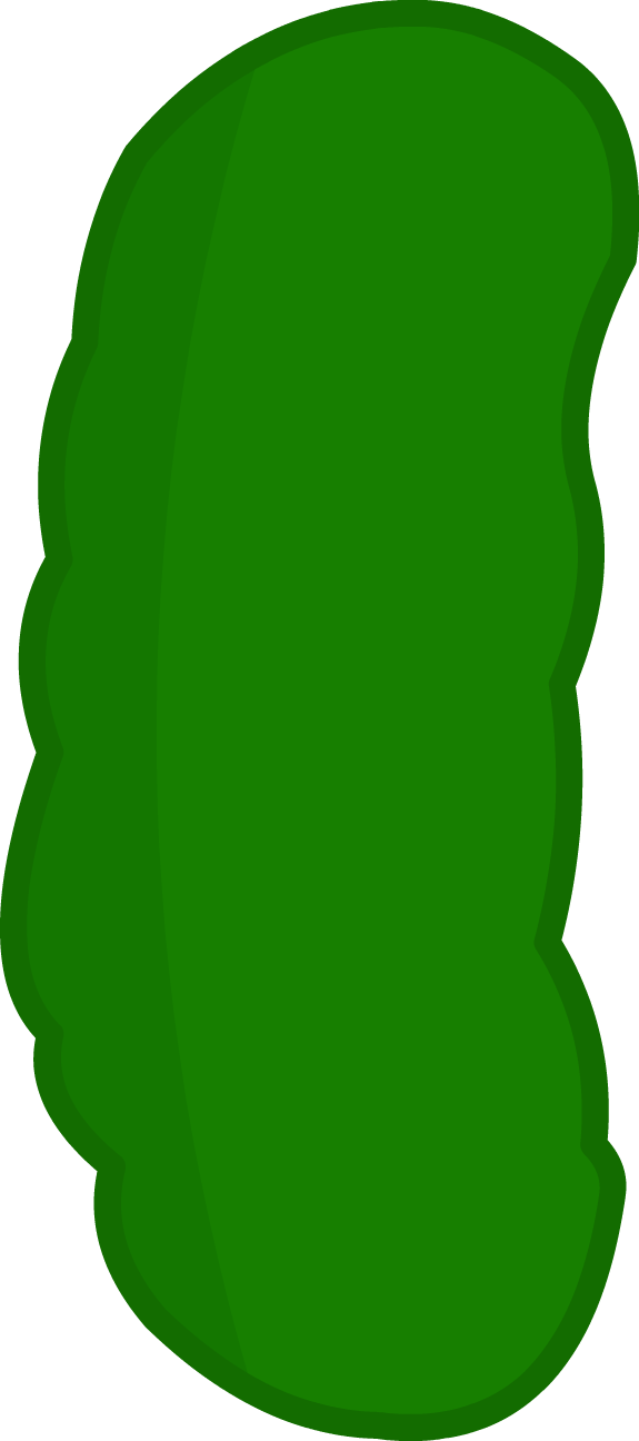 Pickle Clipart Pixel Art - Object Show Pickle (575x1296)