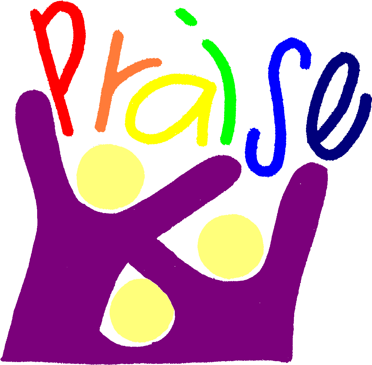 Praise Cliparts - Praise God Clip Art (1376x1345)