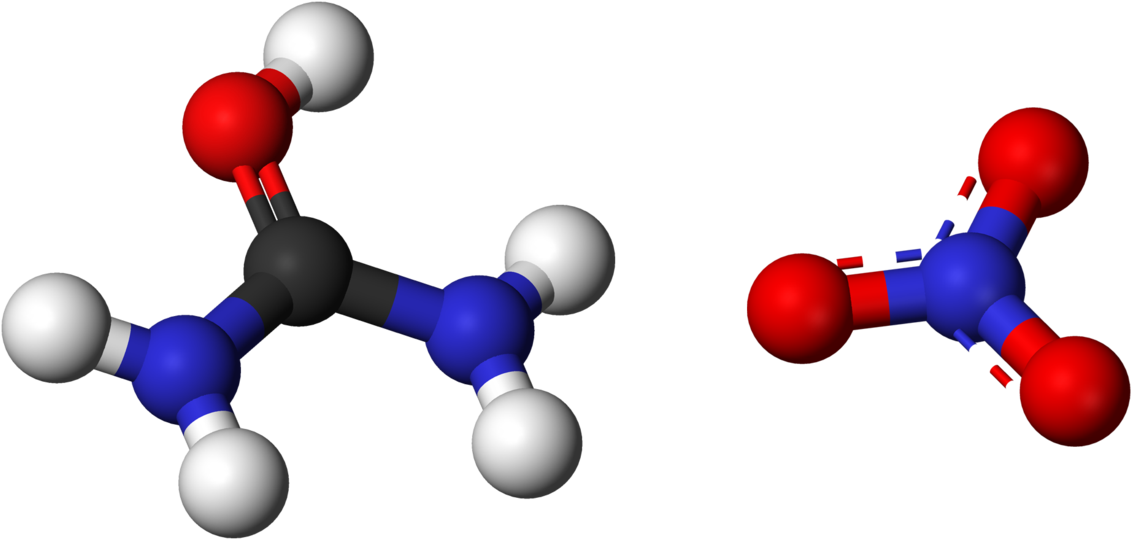 Urea Ball And Stick Model (1200x598)