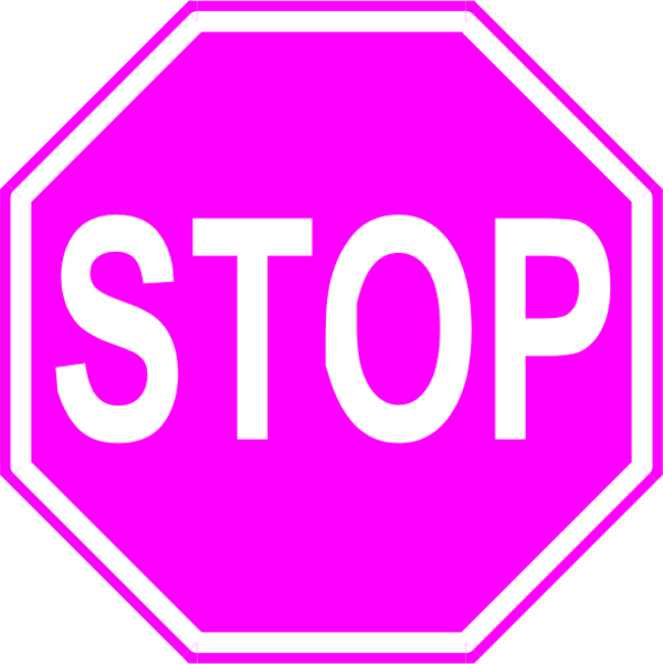 Go Train Stop Signal Clipart - College Drug Awareness: Stop The Addiction (600x601)