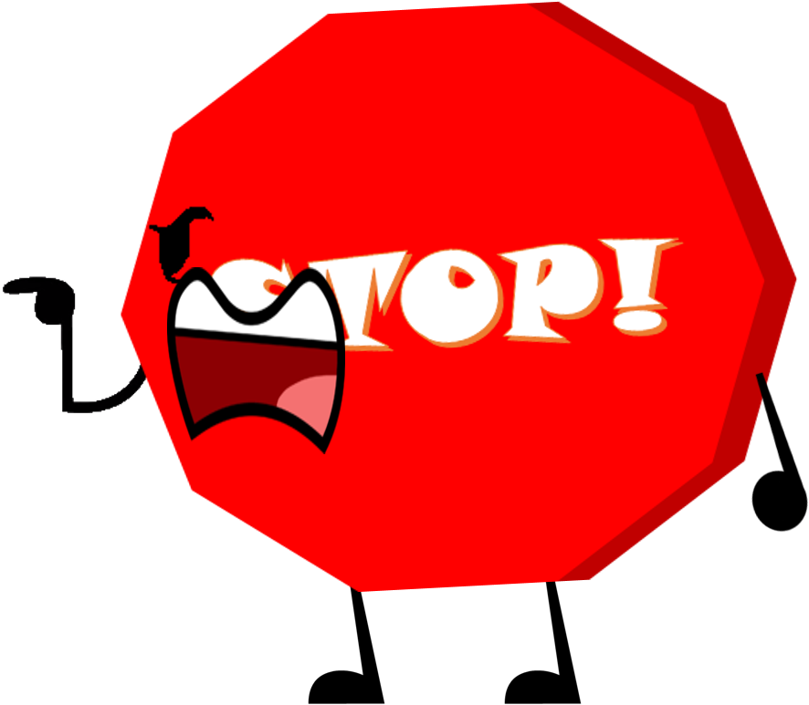 Ok Stop Sign - Stop Sign (902x787)