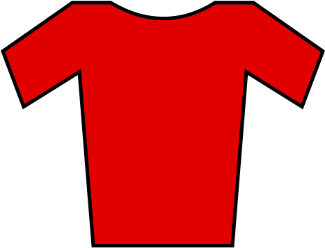 Soccer Jersey Venetian Red - Red Football Shirt Clipart (500x400)