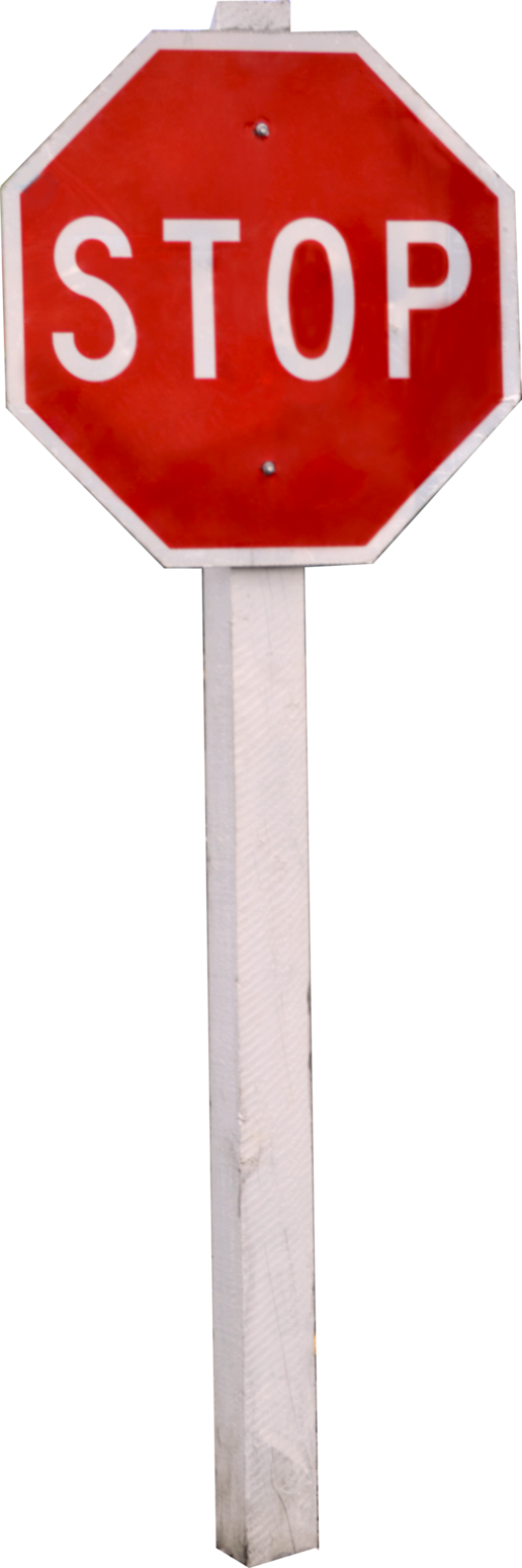 Stop Sign Png Stock By Jojo22 - Stop Sign Transparent Background (516x1549)