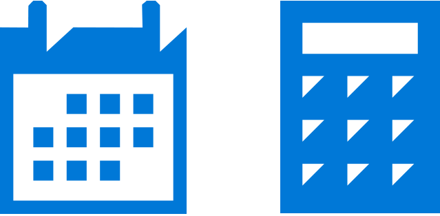 2 Calendarcalculator - Windows 10 Calculator Icon (639x314)