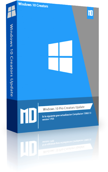 Descarga La Iso De Windows 10 Creators Update - Multimedia Software (414x640)