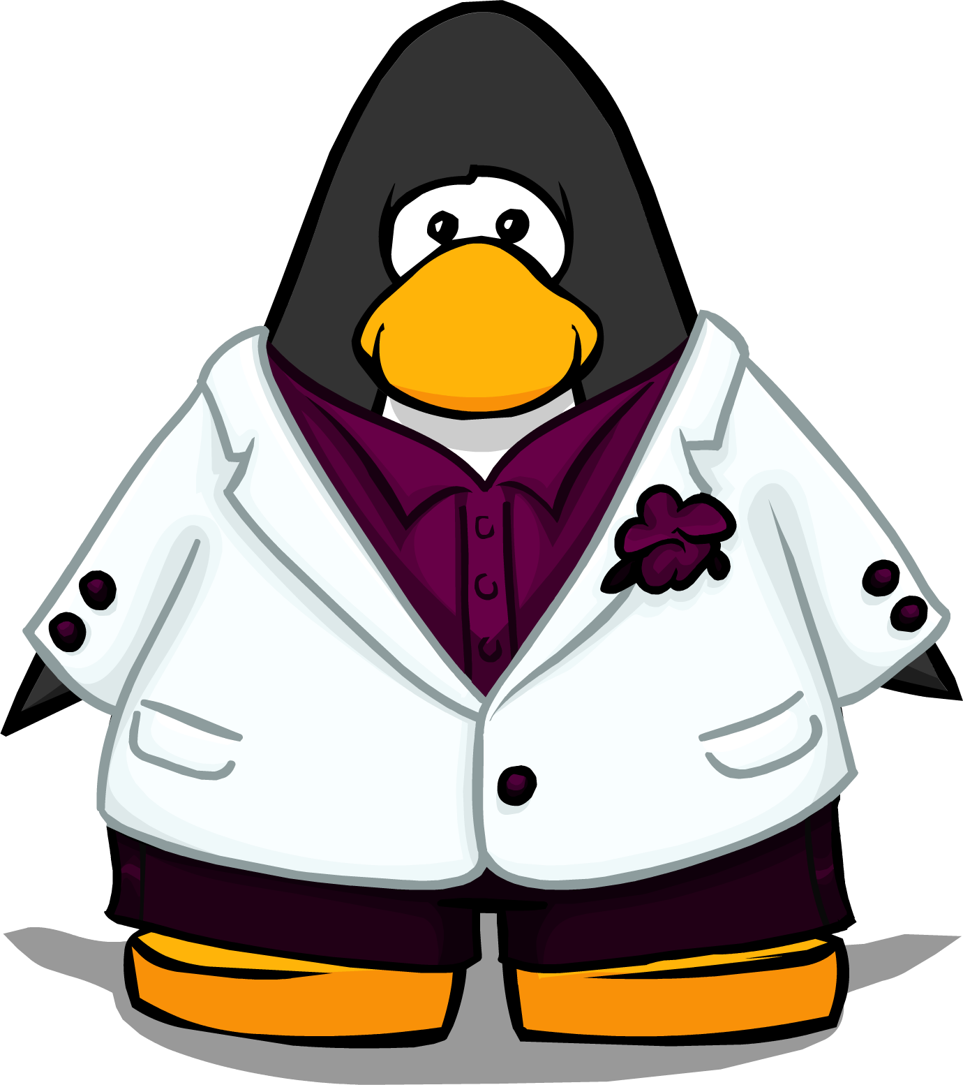 Prom King Tux Player Card - Club Penguin Tuxedo (1380x1554)