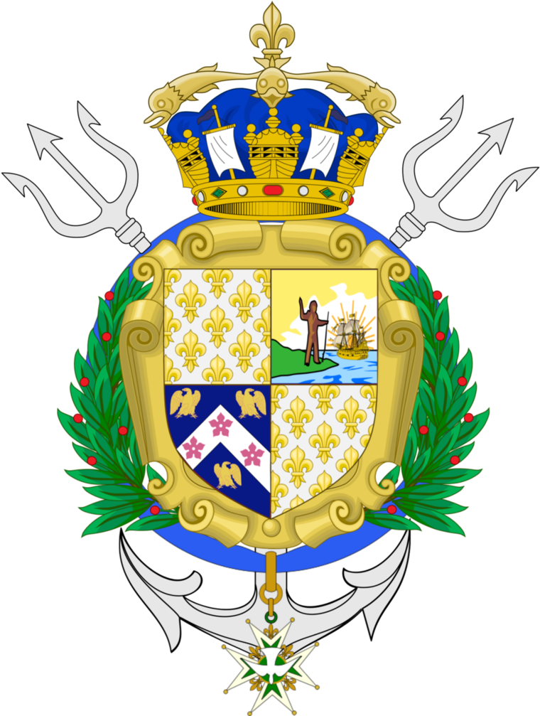 Lesser Arms Of The Kingdom Of Michigan By Claudius42 - Ordre Du Saint Esprit (795x1006)