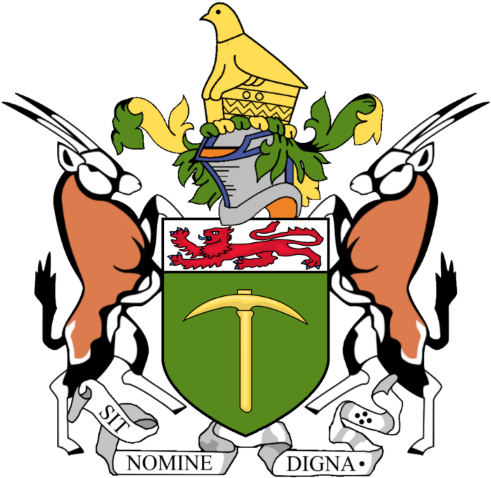 Image - Namibian Coat Of Arms (559x496)