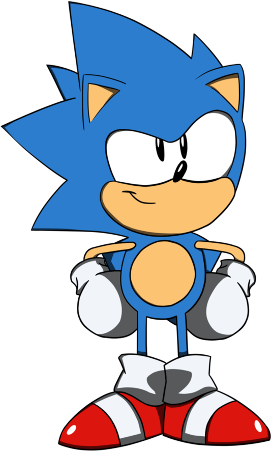 View Samegoogleiqdbsaucenao Classic Sonic By Ikke471-dbkamex - Classic Sonic The Hedgehog (894x894)