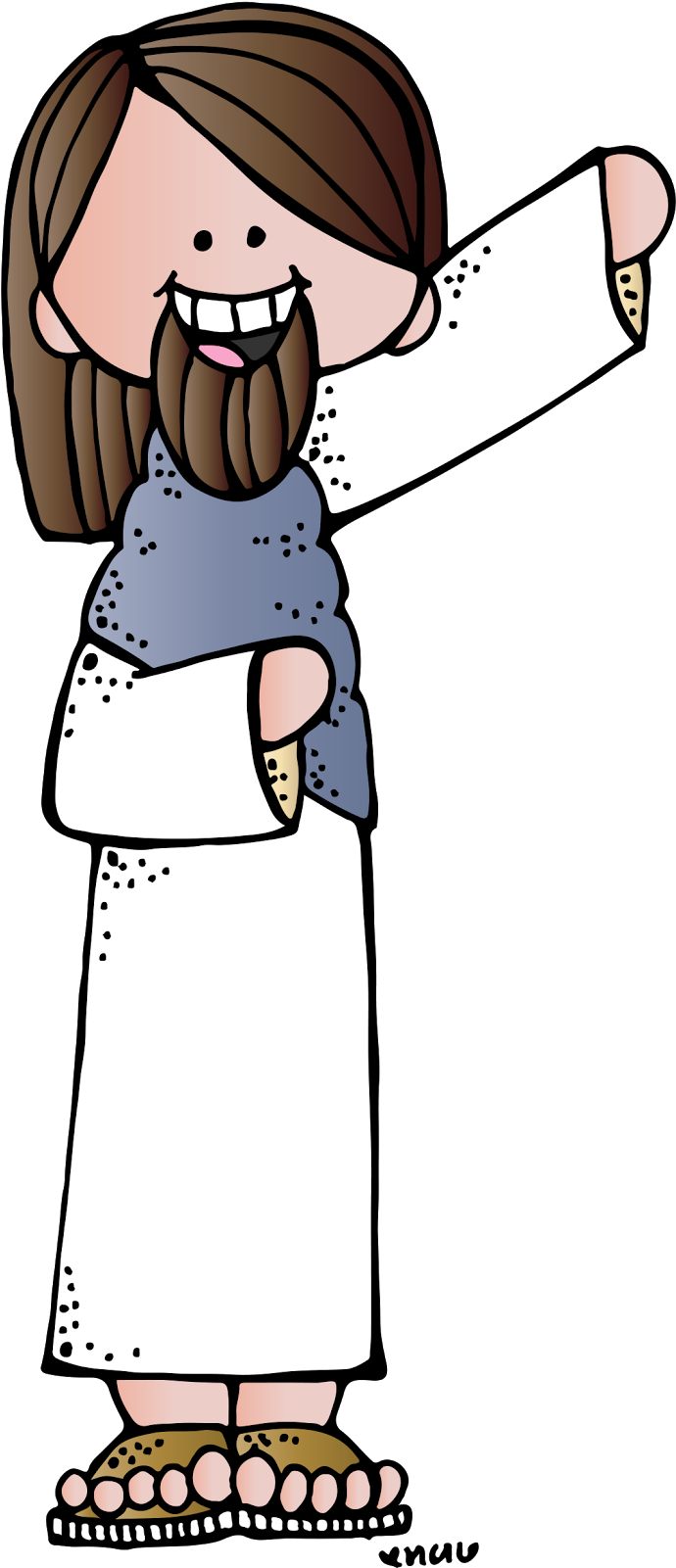 Discover Ideas About Lds Clipart - Melonheadz Jesus (696x1600)