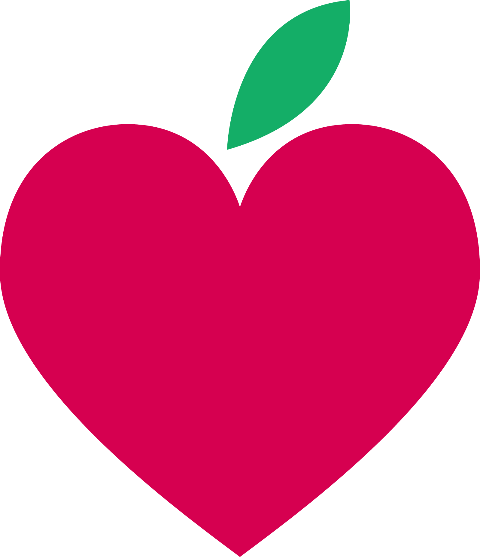 Icon - Apple Hearts - Manzana En Forma De Corazon (1598x1855)